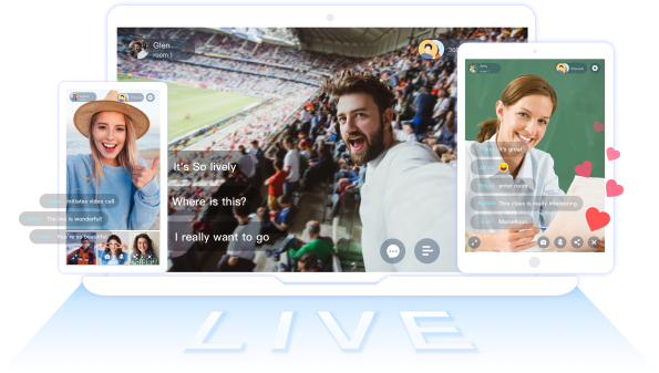 Live Interactive Video Streaming