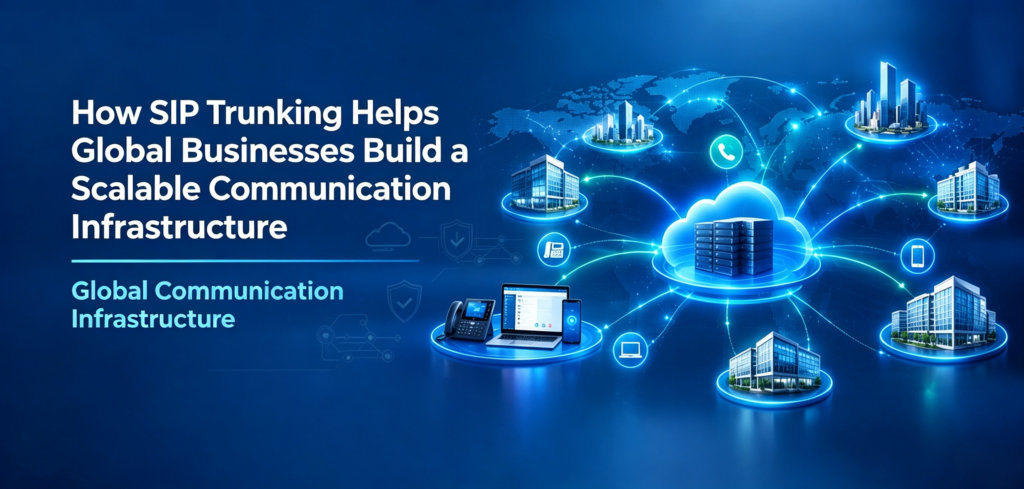 How SIP Trunking Helps Global Businesses Build a Scalable Communication Infrastructure